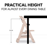 Hauck Beta+ Wooden Highchair - Whitewashed