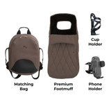 My Babiie MB450 LUXE 3-in-1 Travel System - Cookie