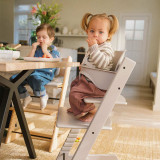Stokke® Tripp Trapp® Newborn Bundle + Baby Set - Cashmere Grey