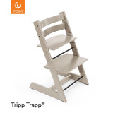 Stokke® Tripp Trapp® Highchair + Baby Set & Tray - Cashmere Grey