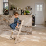 Stokke® Tripp Trapp® Highchair + Baby Set & Tray - Cashmere Grey