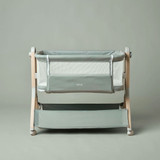 Obaby Cloud Bedside Crib - Sage