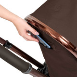 Ickle Bubba Stomp Luxe Elements Nimbus Travel System - Chestnut