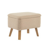 Bebe & Beyond Soother Nursing Chair & Stool - Oat