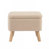 Bebe & Beyond Soother Nursing Chair & Stool - Oat