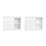 Bebe & Beyond Wanderer 2 Piece Room Set - White