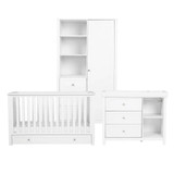 Bebe & Beyond Wanderer 3 Piece Room Set - White