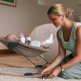 Silver Cross Nest & Nurture Highchair + Bouncer Bundle - Biscuit