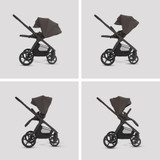 Silver Cross Cove 2 Ultimate 360 Car Seat Bundle - Chocolate