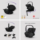 Silver Cross Cove 2 Ultimate 360 Car Seat Bundle - Onyx