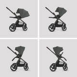 Silver Cross Cove 2 Ultimate 360 Car Seat Bundle - Pewter