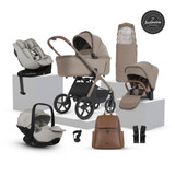 Silver Cross Cove 2 Ultimate 360 Family Car Seat Bundle - Champagne
