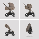 Silver Cross Cove 2 Ultimate 360 Family Car Seat Bundle - Champagne