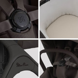 Silver Cross Cove 2 Cloud T Car Seat Bundle - Chocolate