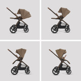 Silver Cross Cove 2 Cloud T Car Seat Bundle - Maple