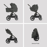 Silver Cross Cove 2 Cloud T Car Seat Bundle - Pewter