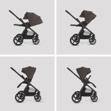 Silver Cross Cove 2 Pebble 360 Pro2 Car Seat Bundle - Chocolate