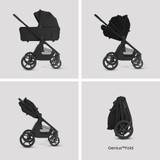 Silver Cross Cove 2 Pebble 360 Pro2 Car Seat Bundle - Onyx