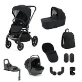 Oyster Vee Travel System Bundle - Black/Liquorice