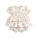 Mamas & Papas Daisy Peplum Shortie Romper