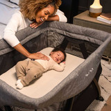 Nuna Sena Aire inc. Zip On Bassinet & Sheet - Charcoal