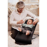 Babybjorn Bouncer Balance Soft Woven/Jersey - Black/Dark Grey