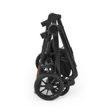 Ickle Bubba Virgo Twin Nimbus Travel System - Black/Black/Tan