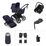 Bugaboo Cub Complete + Cabriofix i-Size & Base - Deep Indigo