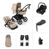 Bugaboo Cub Complete + Cabriofix i-Size & Base - Desert Taupe