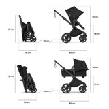 Bugaboo Cub Complete + Cabriofix i-Size & Base - Forest Green