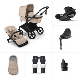 Bugaboo Cub Complete + Cloud T i-Size & Base - Desert Taupe