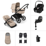Bugaboo Cub Complete + Pebble 360 Pro2 & Base - Desert Taupe