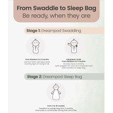 Mamas & Papas Dreampod Swaddle 0 3M 1 Tog - Pink