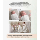 Mamas & Papas Dreampod Swaddle 0 3M 2.5 Tog - Pink