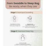 Mamas & Papas Dreampod Swaddle 0 3M 2.5 Tog - Sage