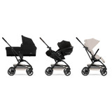 Cybex Eezy S Twist+ 2 Black - Dune Grey