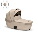 Cybex Balios + Fold Cot Accessory Bundle - Almond Beige