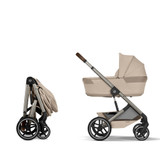 Cybex Balios + Fold Cot Accessory Bundle - Almond Beige