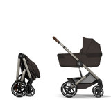 Cybex Balios + Fold Cot Accessory Bundle - Chocolate Brown