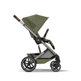 Cybex Balios + Fold Cot Travel System Bundle - Moss Green