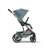 Cybex Balios + Fold Cot Ultimate Travel System Bundle - Stormy Blue