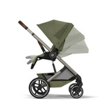 Cybex Balios + Fold Cot Ultimate Travel System Bundle - Moss Green