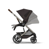 Cybex Balios + Fold Cot Ultimate Travel System Bundle - Chocolate Brown