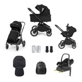 Ickle Bubba Altima Cabriofix i-Size Travel System - All Black