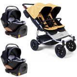 Mountain Buggy Duet Twin Travel System Bundle - Solare