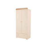 Tutti Bambini Rio Wardrobe - Cashmere/Honey Oak