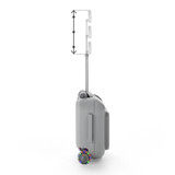Kinderkraft CABBY Ride on Suitcase - Grey