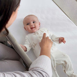 Mamas & Papas Lua 2 Bedside Crib - Mocha