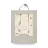 Mamas & Papas Large Muslin Squares (3 Pack) - Acorn/Clover