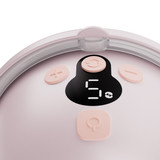 Kinderkraft MamaFlow Hands Free Single Breast Pump - Pink